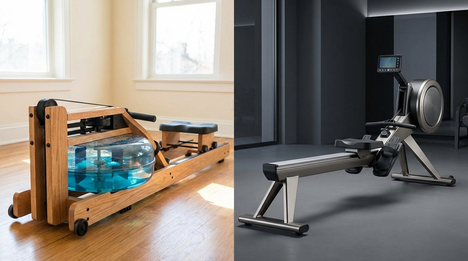 water vs magnetic rowing machine