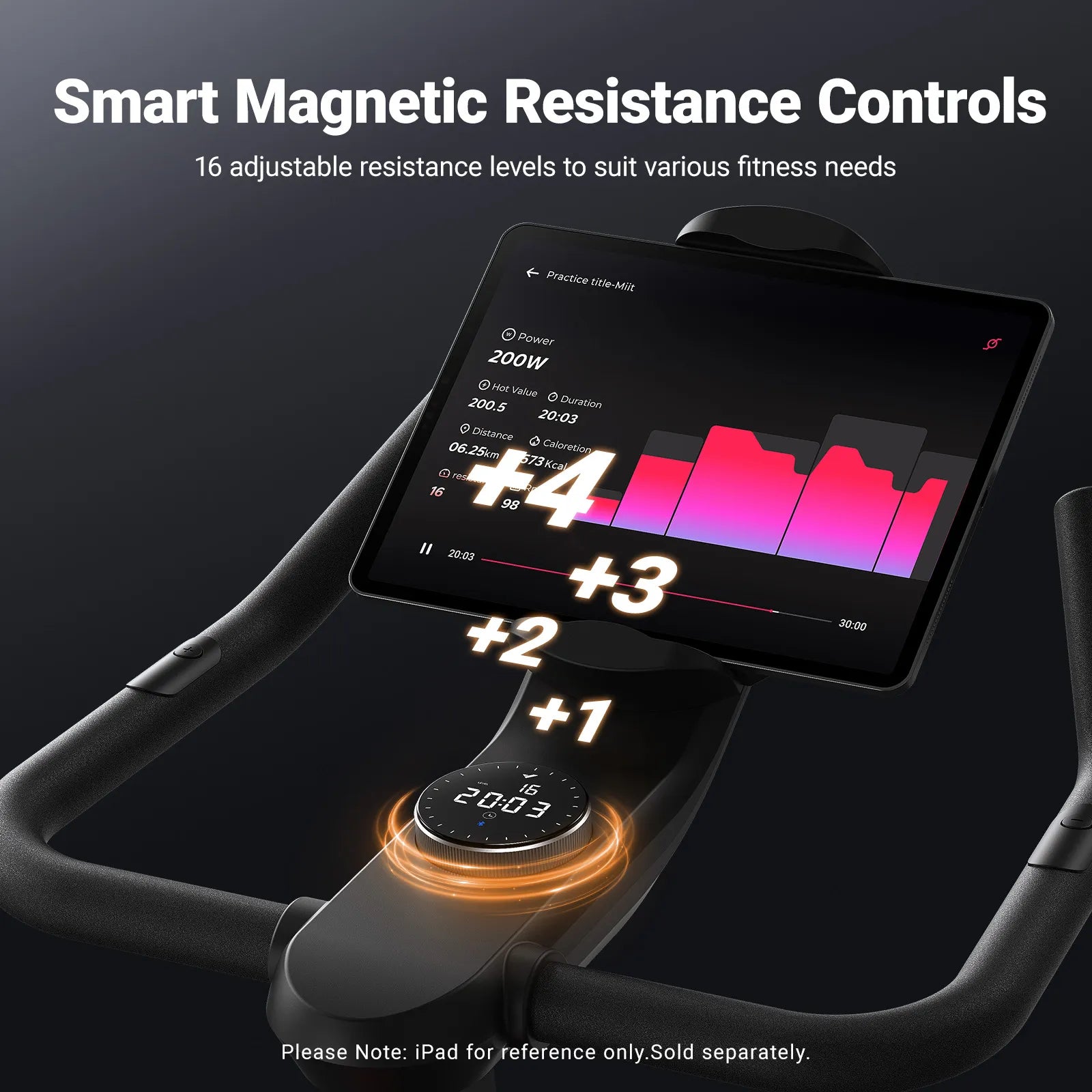 S28 Smart Off-Road Exercise Bike with ±6° Incline