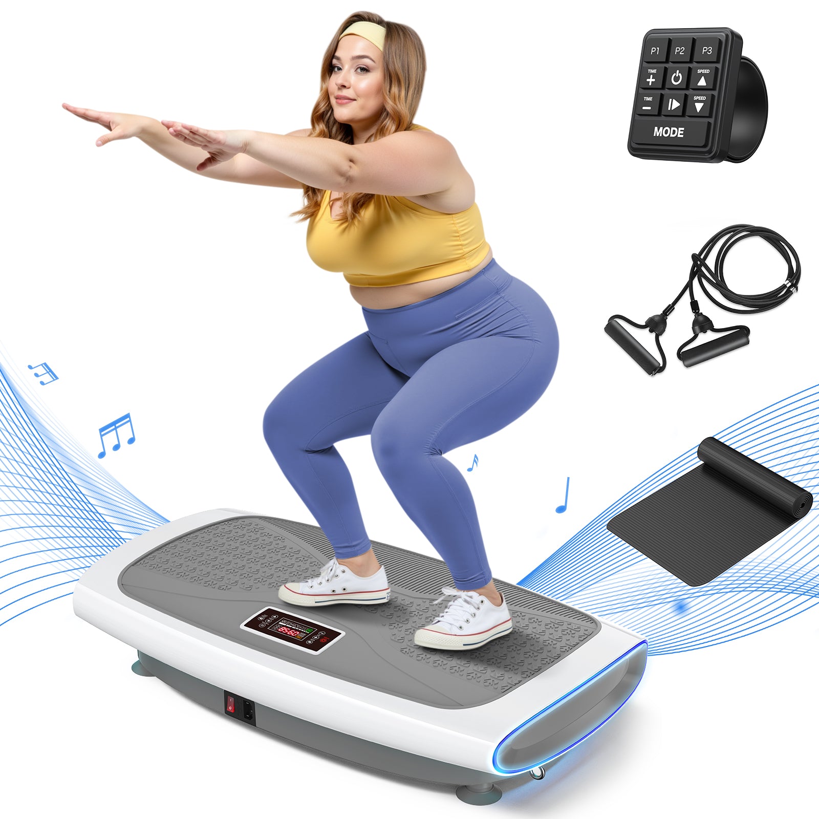 SurgeVib V60 4D Lymphatic Drainage Vibration Plate with Turbo Power