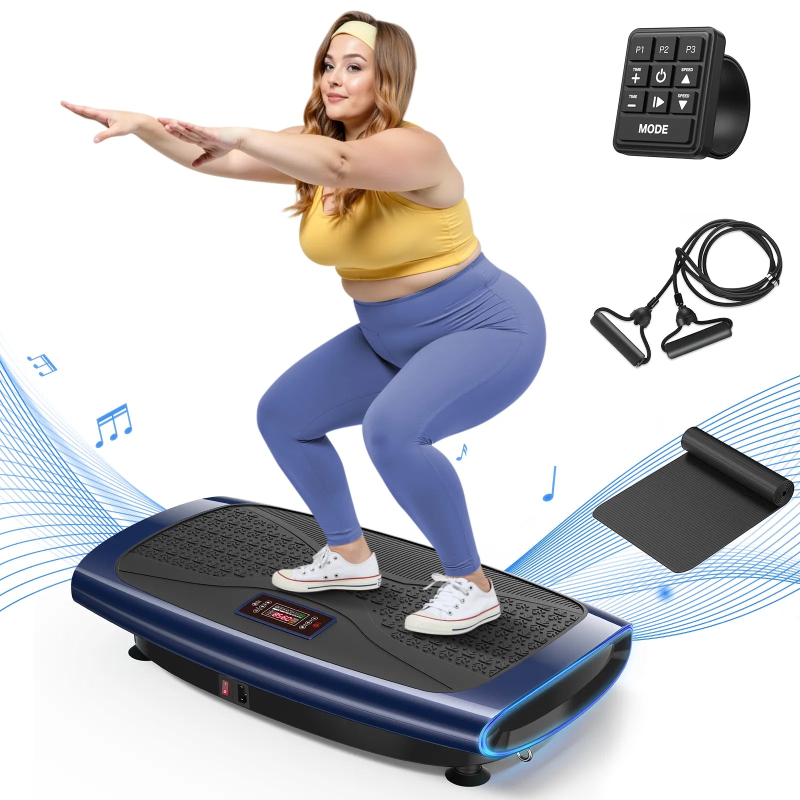 SurgeVib V60 4D Lymphatic Drainage Vibration Plate with Turbo Power