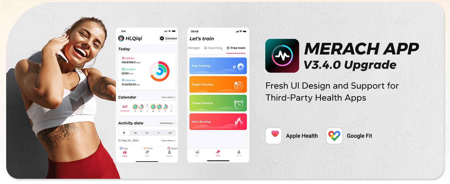 upright exercise bike with app