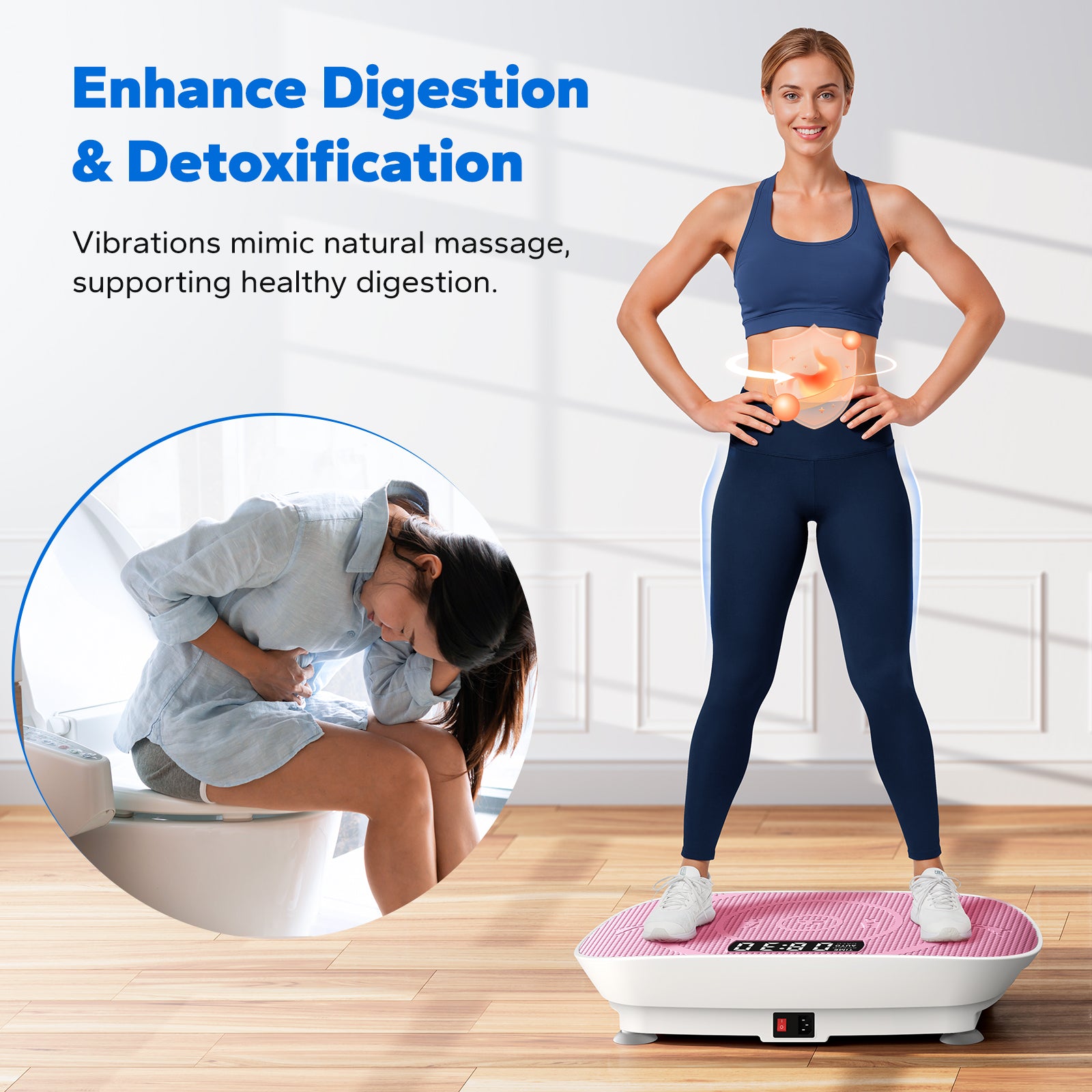 vibration plate while sitting