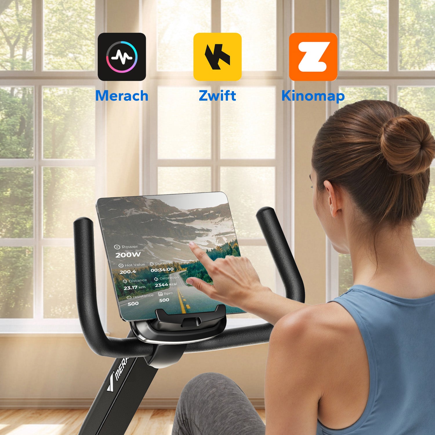 quiet stationary bike for home