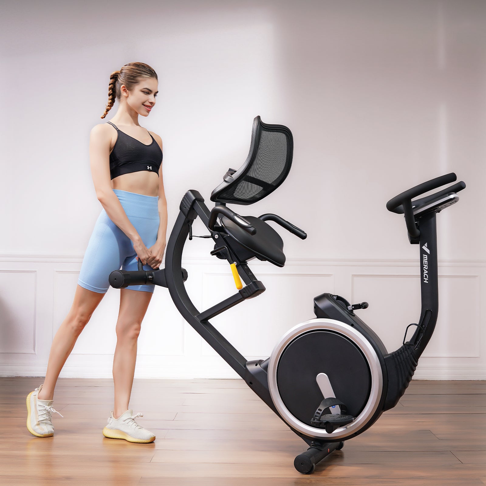 MERACH - S19 Recumbent Exercise Bike