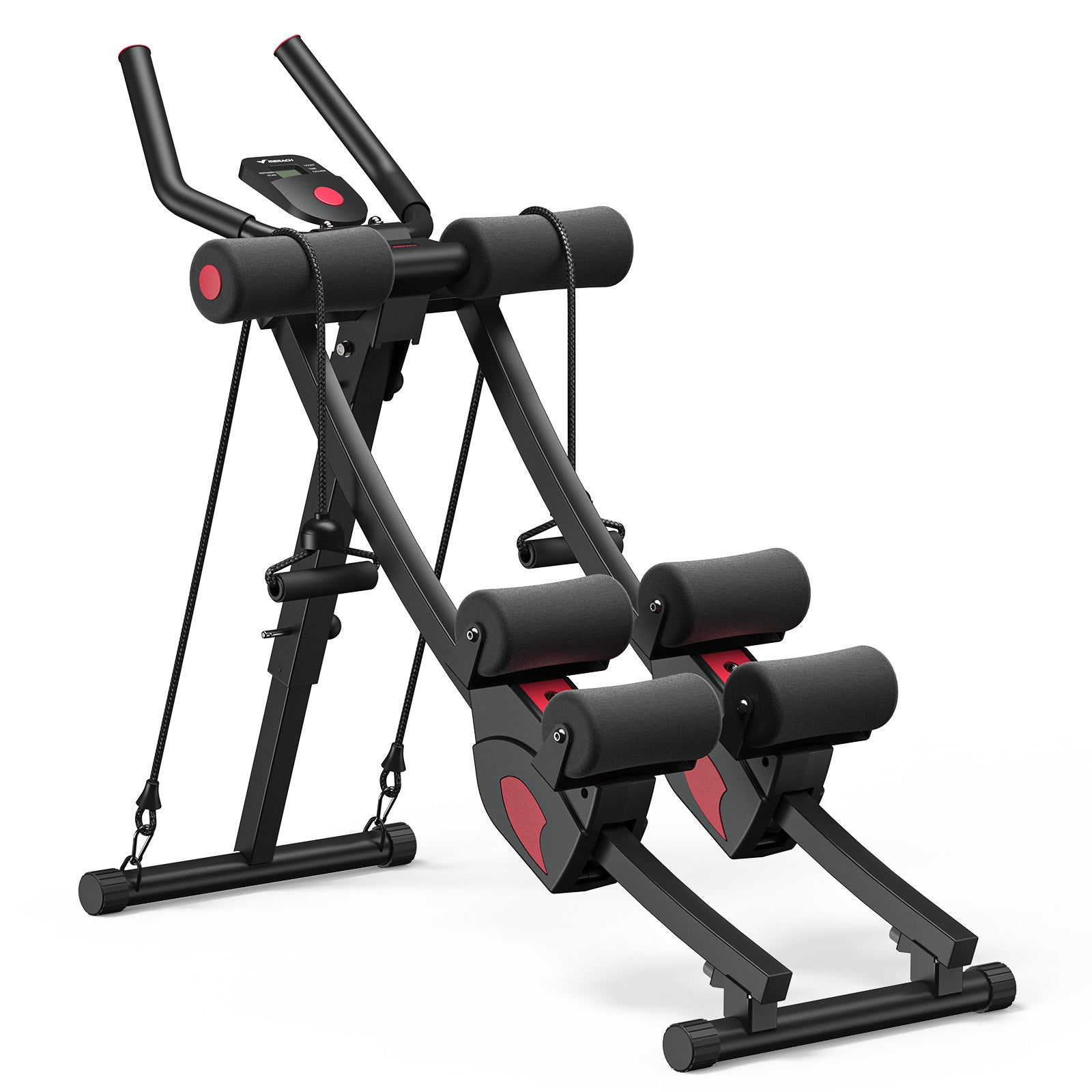 MERACH Ab Trainer – Dual Track Core Machine Pro