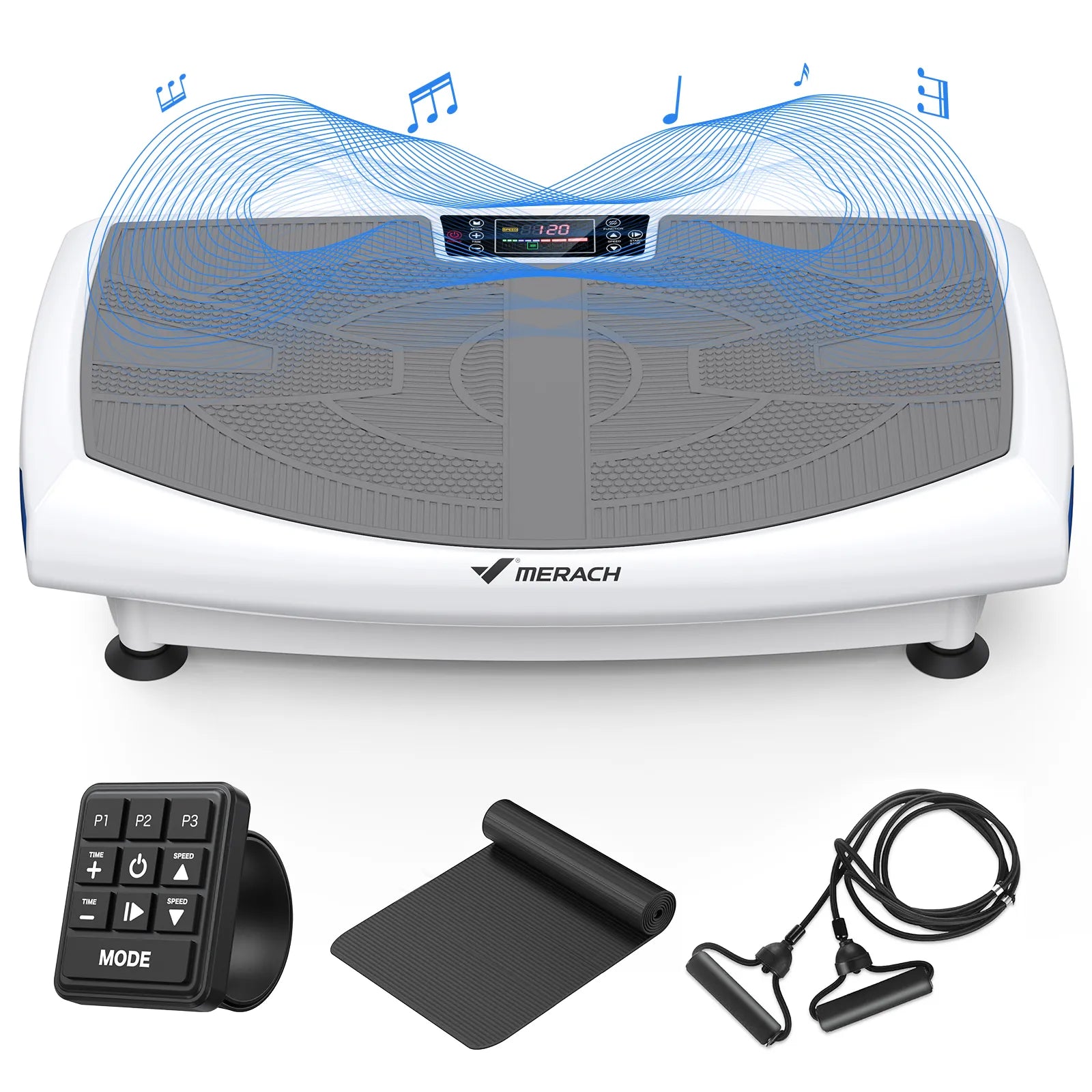 CV61 4D Curved Lymphatic Drainage Vibration Plate with Turbo Power