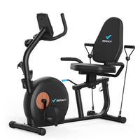 recumbent bike with arm exerciser