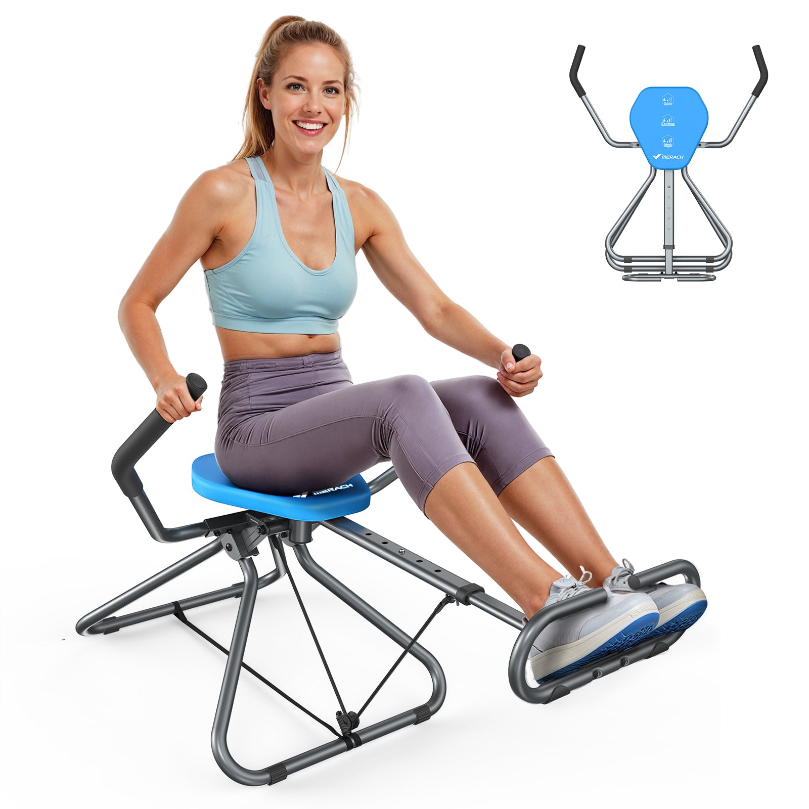 4-in-1 Ab Exerciser Swing Machine for Core Workout