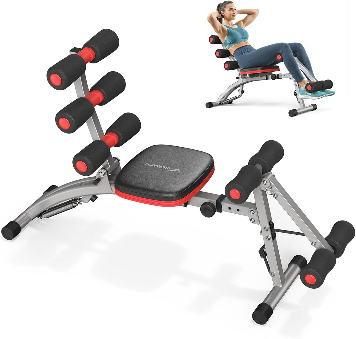 Adjustable Multi-Functional Ab Trainer