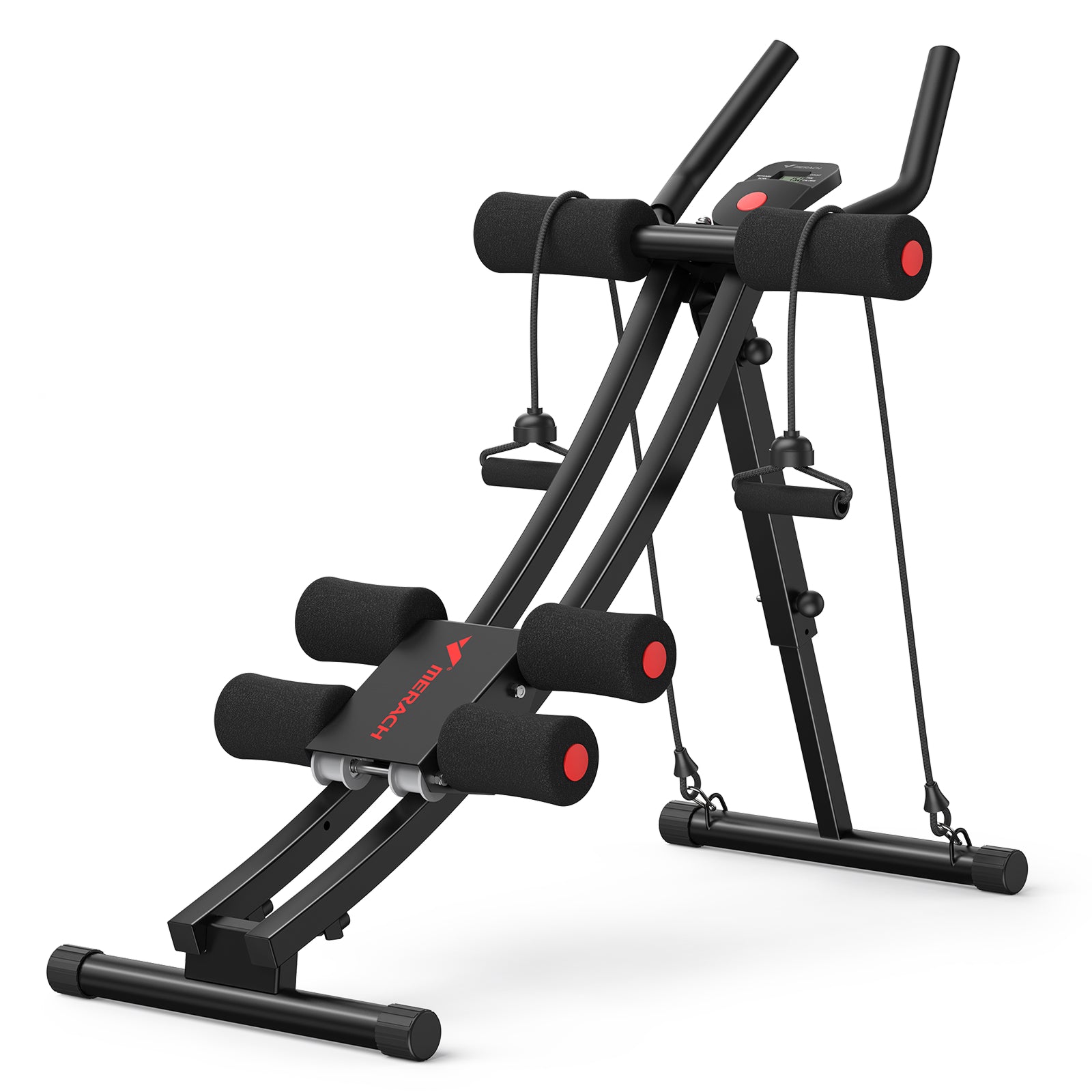 Dual-Track Ab Machine for Core Training