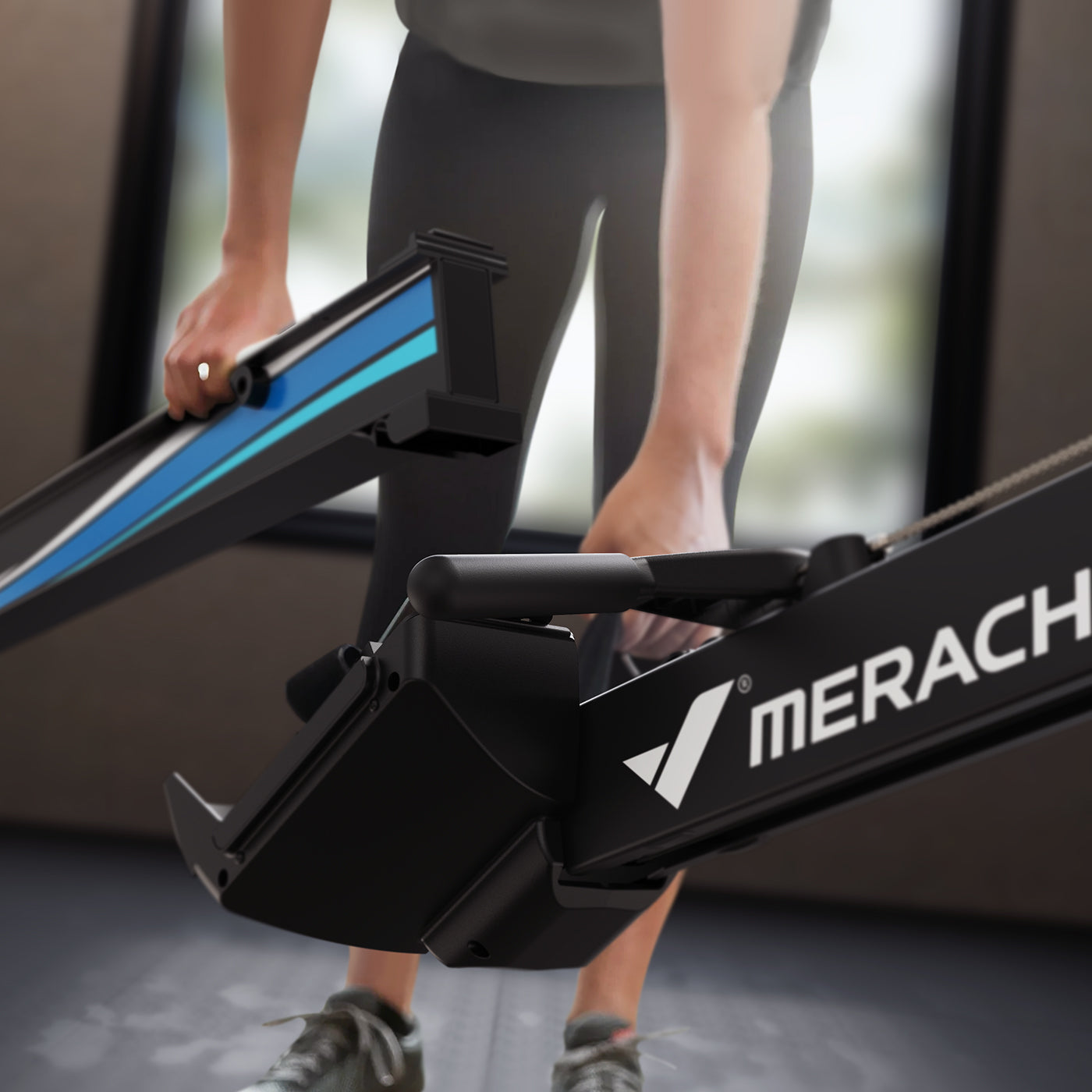 Foldable Home Air Rower