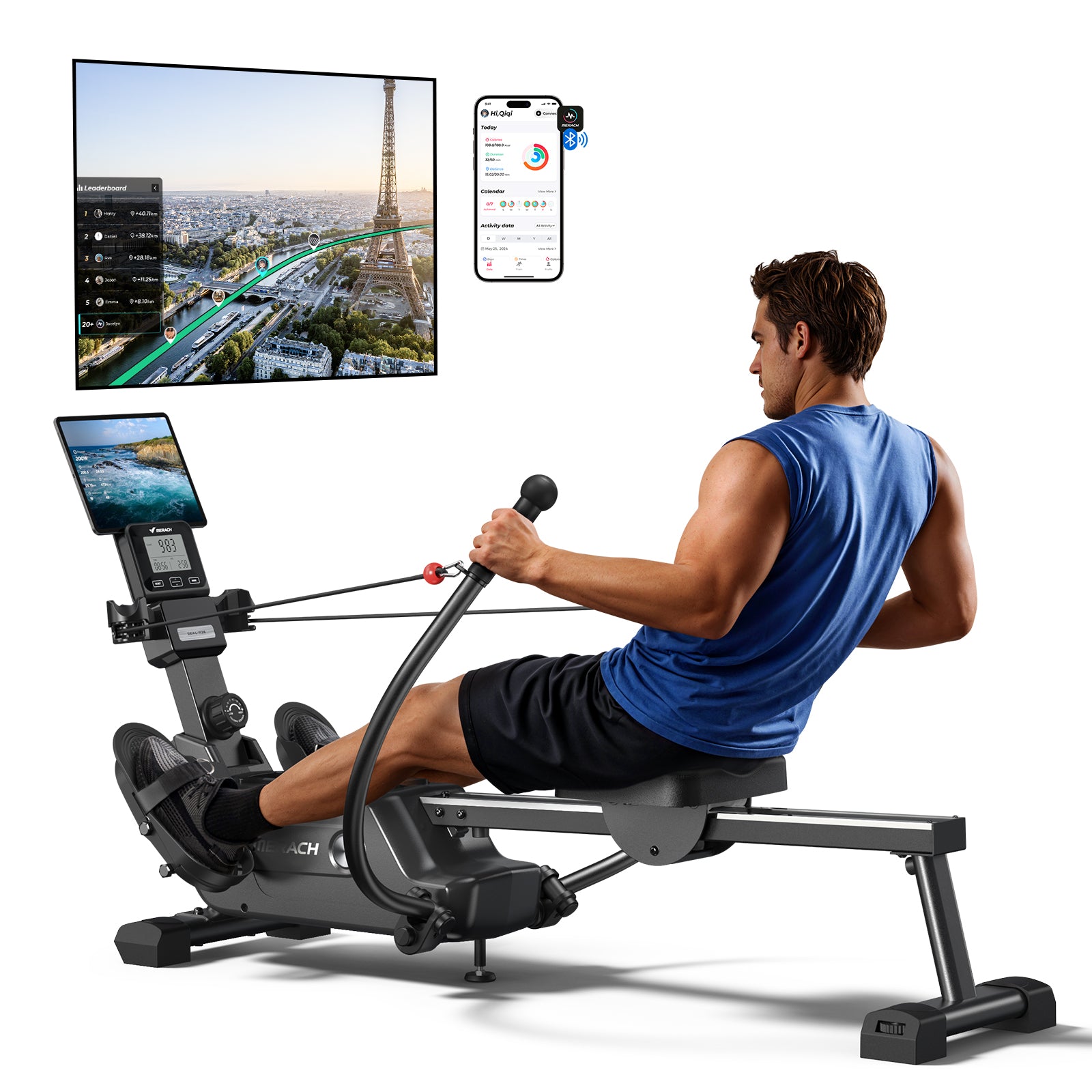 R26 Indoor Double-Scull Magnetic Rowing Machine