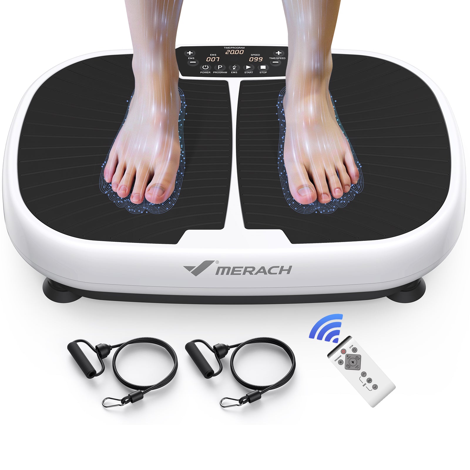 MERACH 4D Vibration Plate for Improved Circulation and Lymphatic Health, Fat Burning and Weight Loss for Women, Men MERACH 4D Vibration Plate for Improved Circulation and Lymphatic Health, Fat Burning and Weight Loss for Women, Men