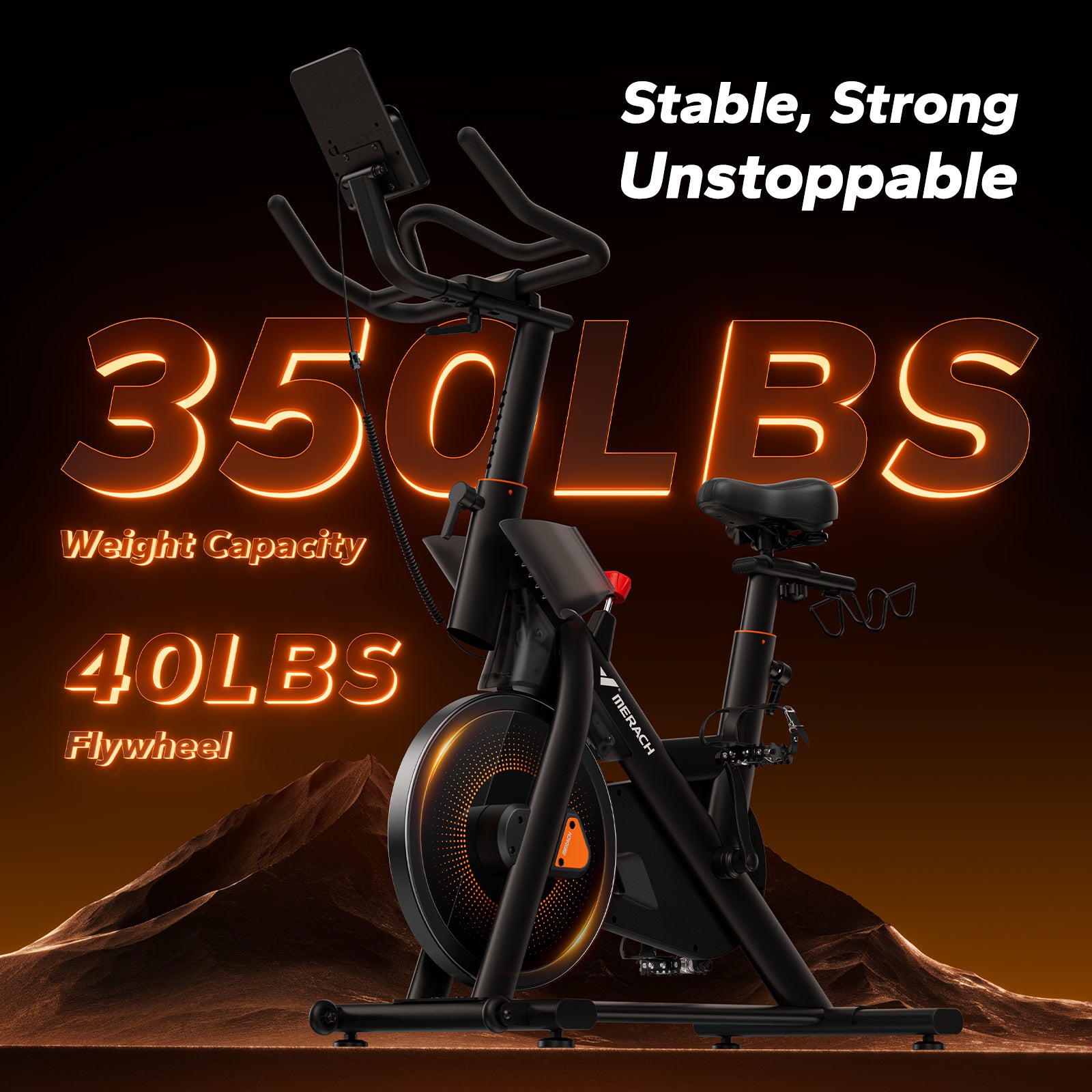 S29 Self-Powered Exercise Bike with Auto Resistance