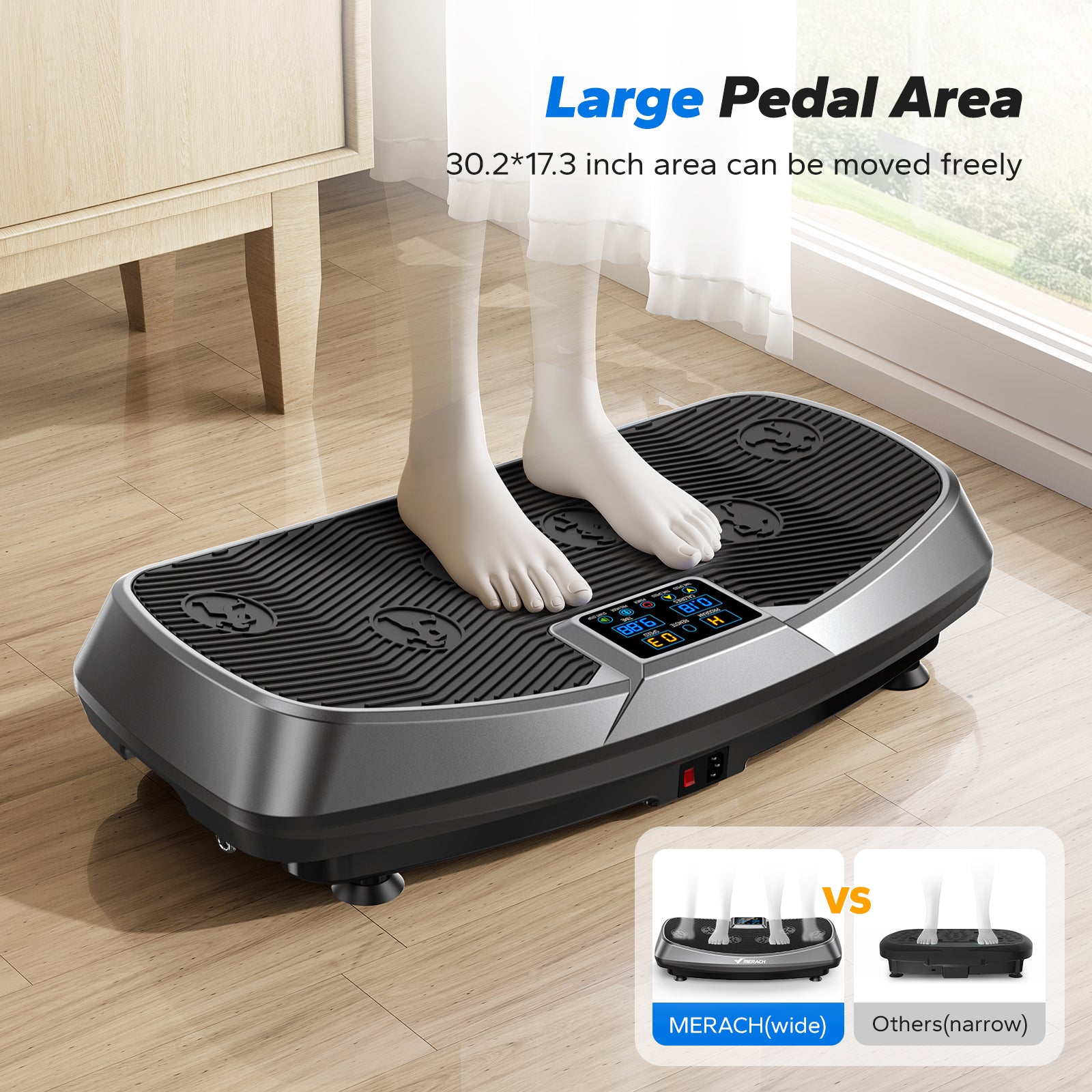 SurgeVib V50 3D Low-Impact Vibration Plate