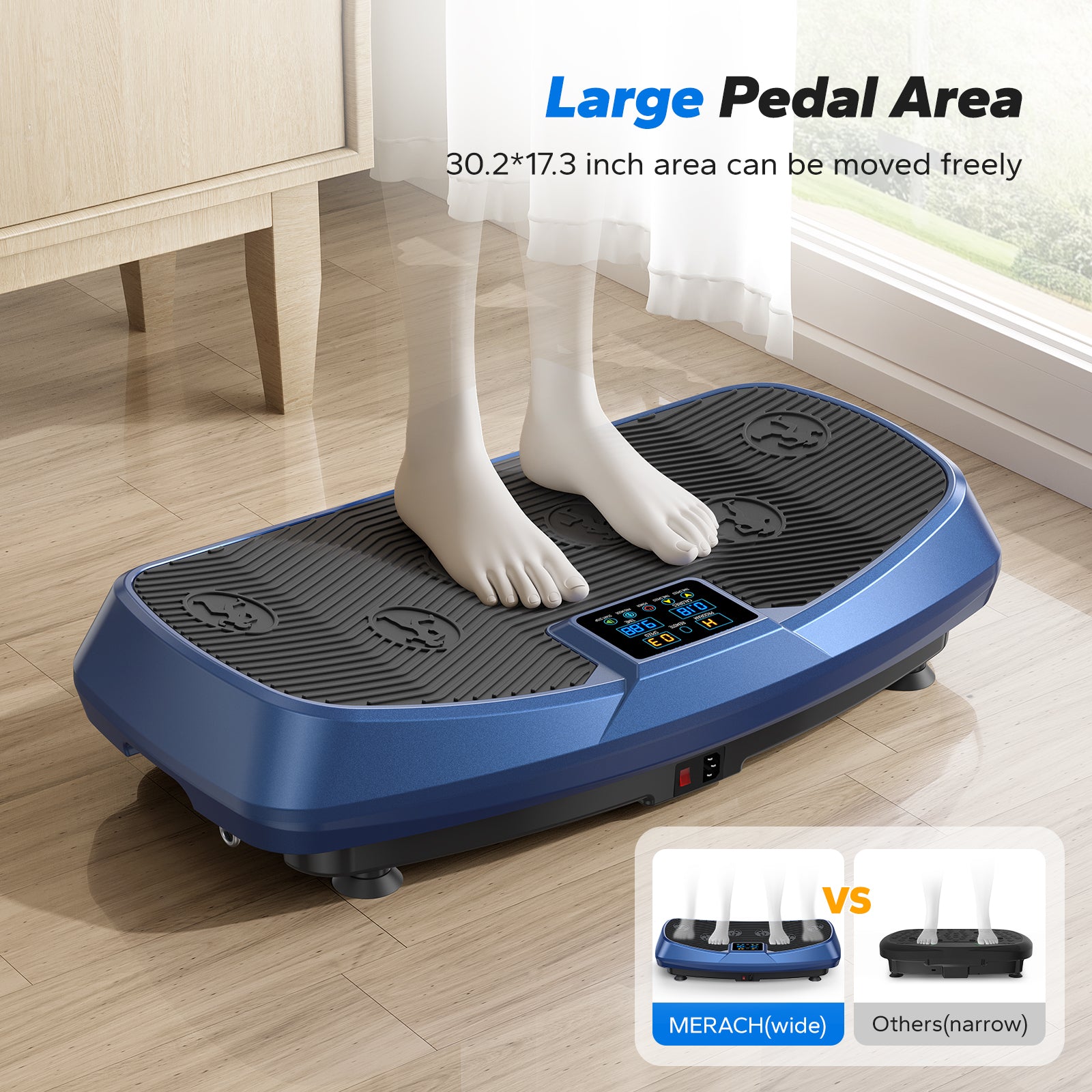 SurgeVib V50 3D Low-Impact Vibration Plate