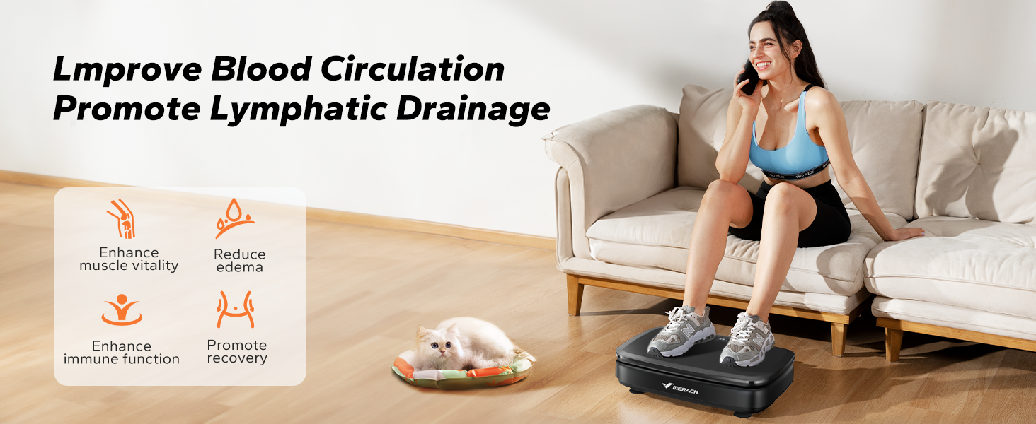 vibration plates for lymphatic drainage