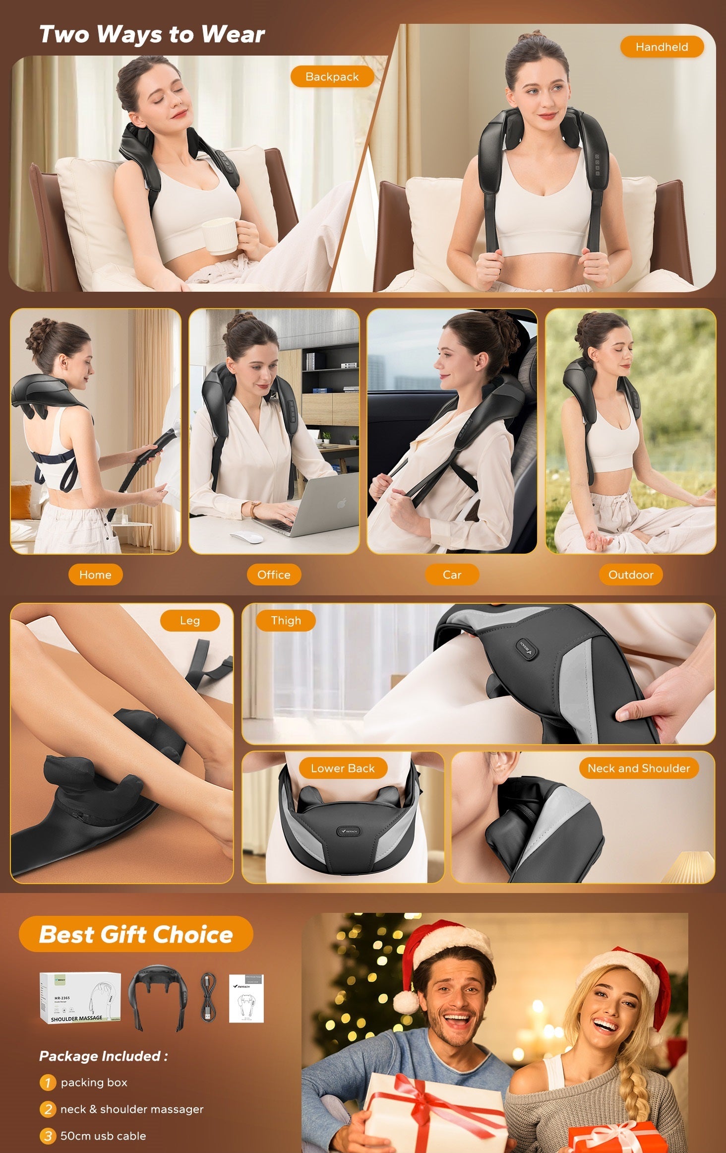 portable neck massager