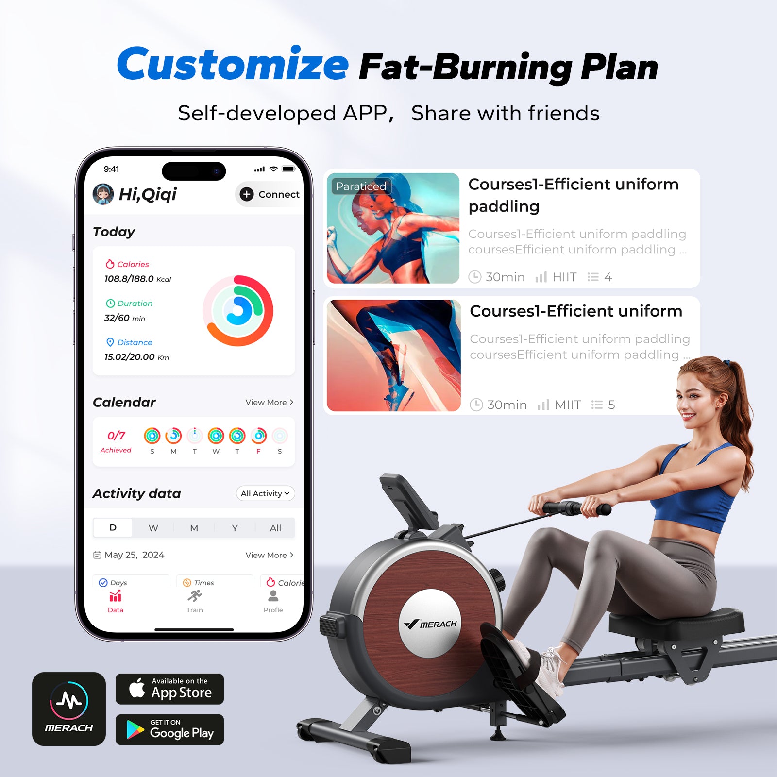 home rowing machine