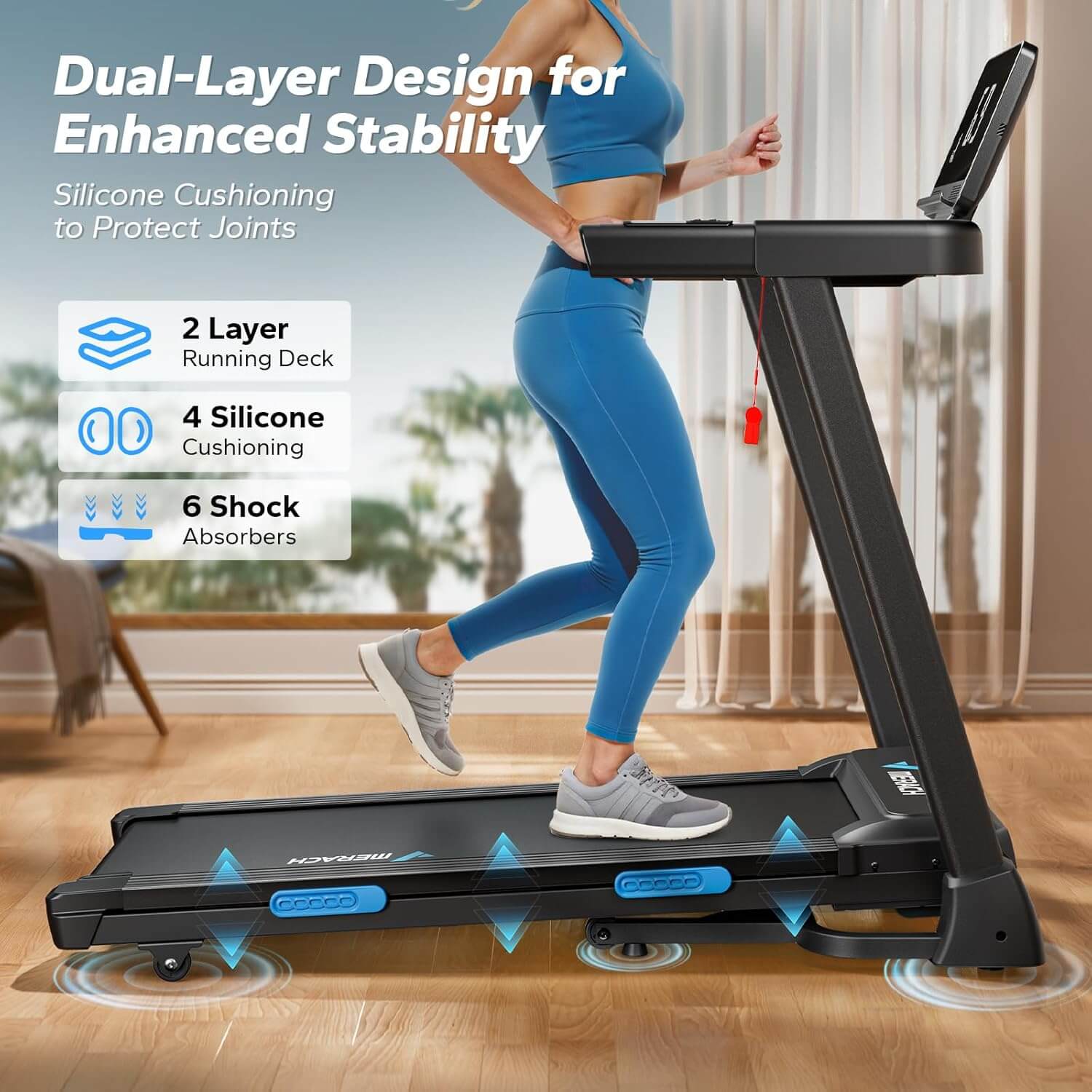 at home treadmill with incline