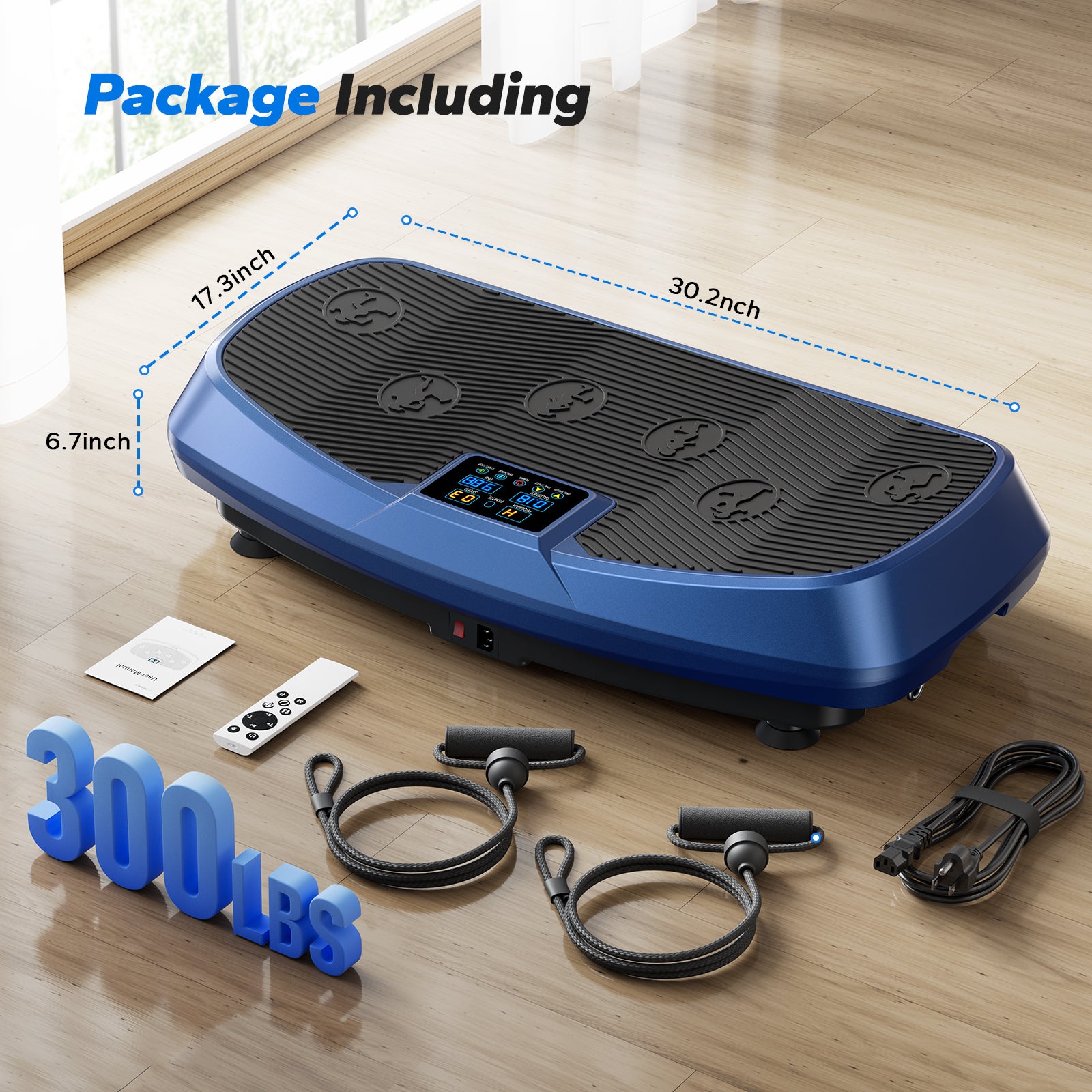 SurgeVib V50 3D Low-Impact Vibration Plate