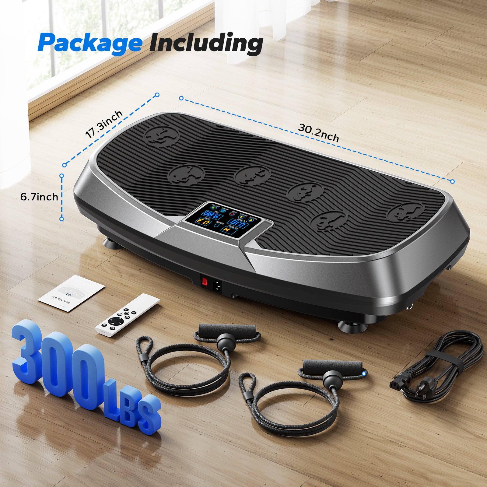 SurgeVib V50 3D Low-Impact Vibration Plate