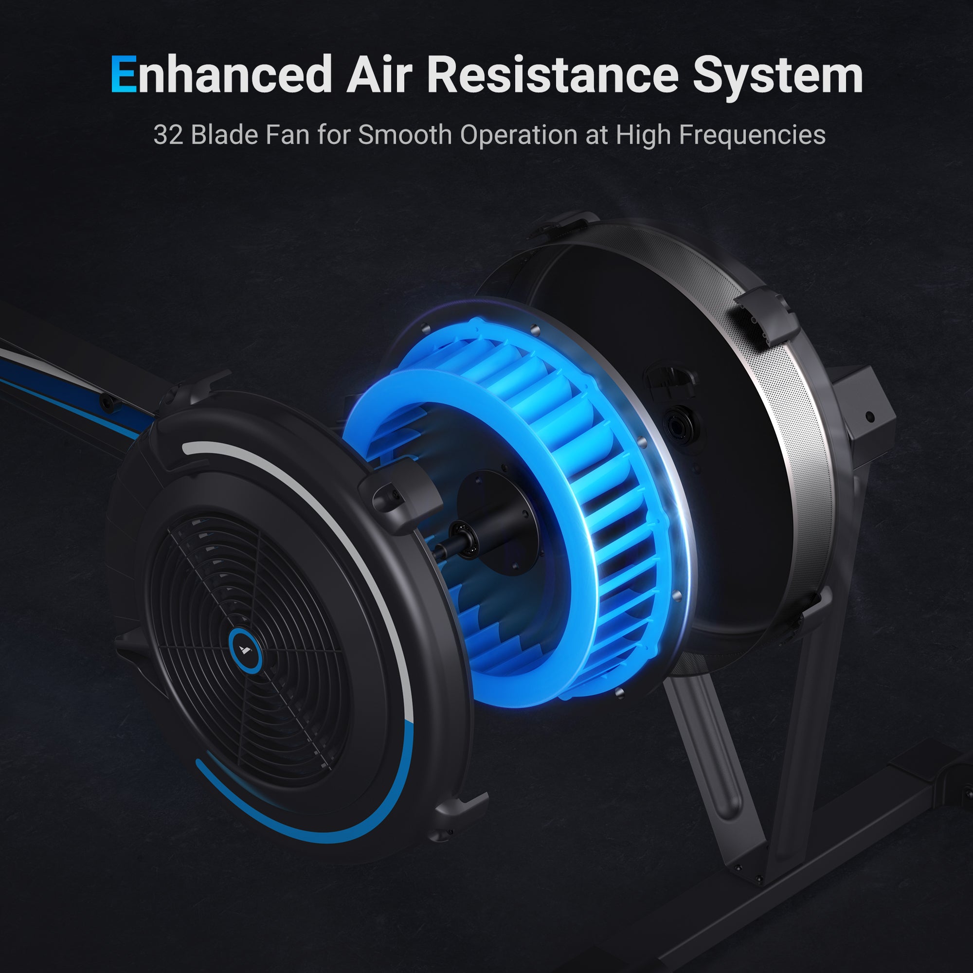 home air resistance rowing machine