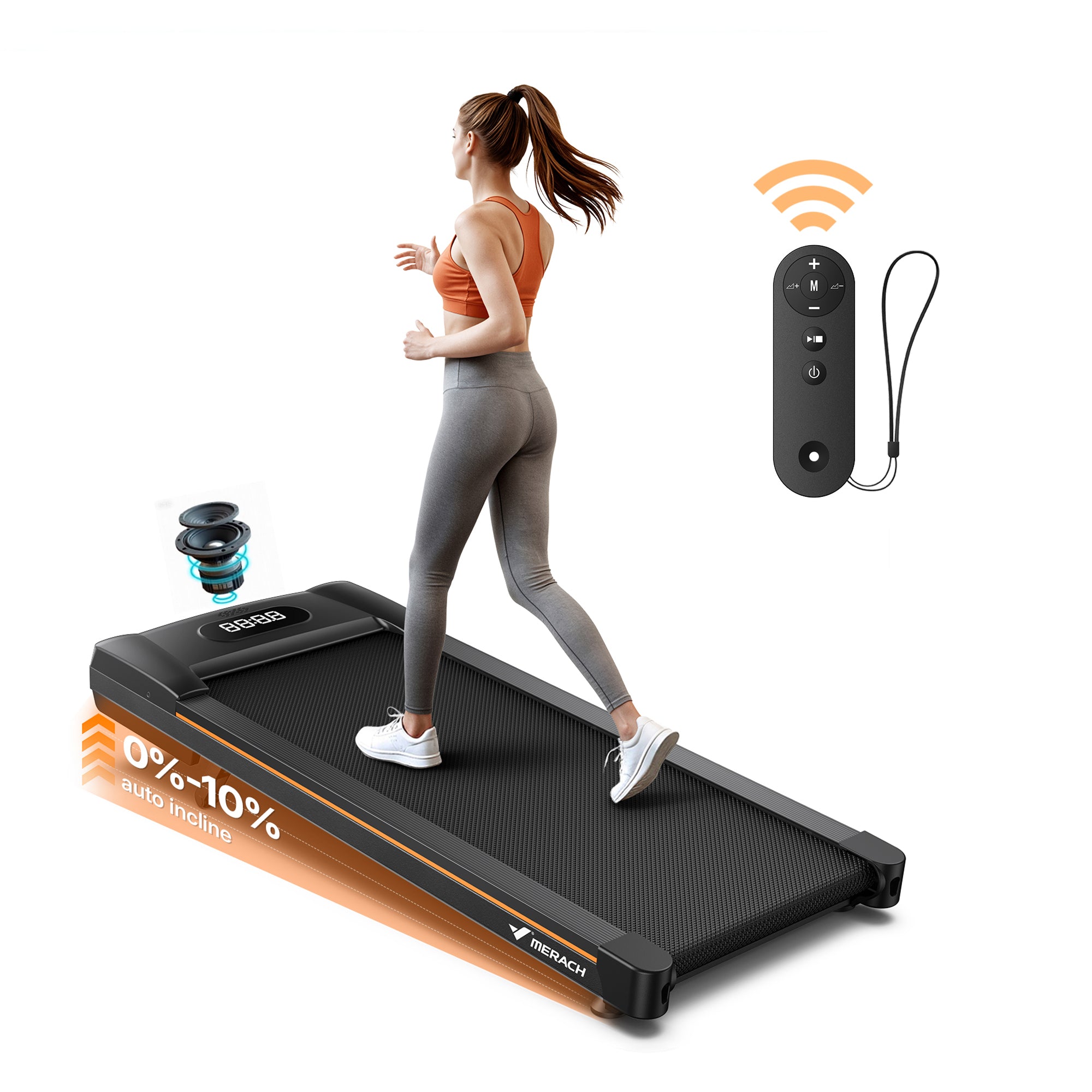 Merach WalkingPad W50 Lite With 10% Auto-Inline