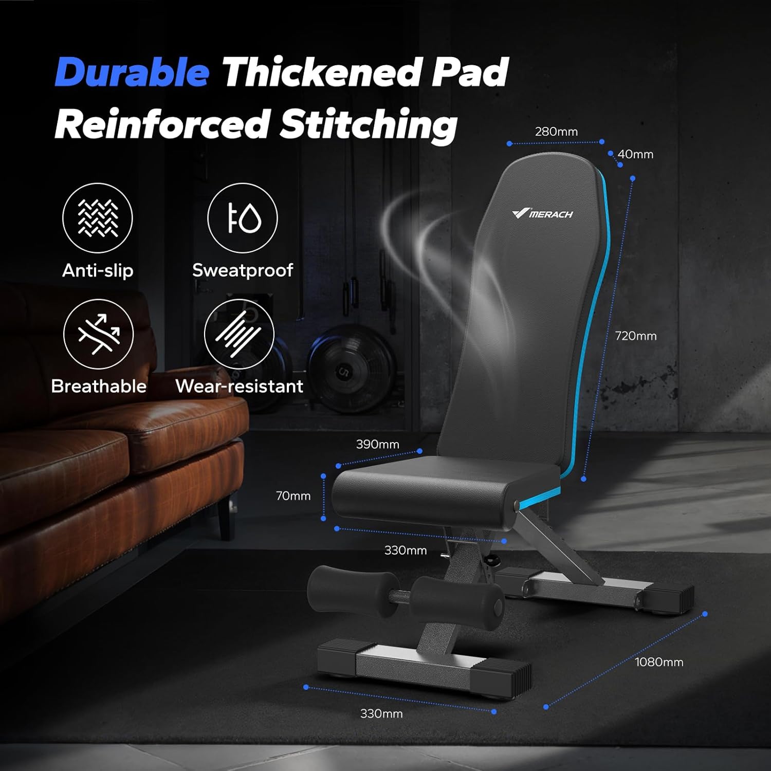home weight bench workout