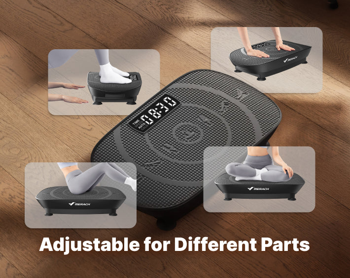 adjustable massage for dofferent parts and levels
