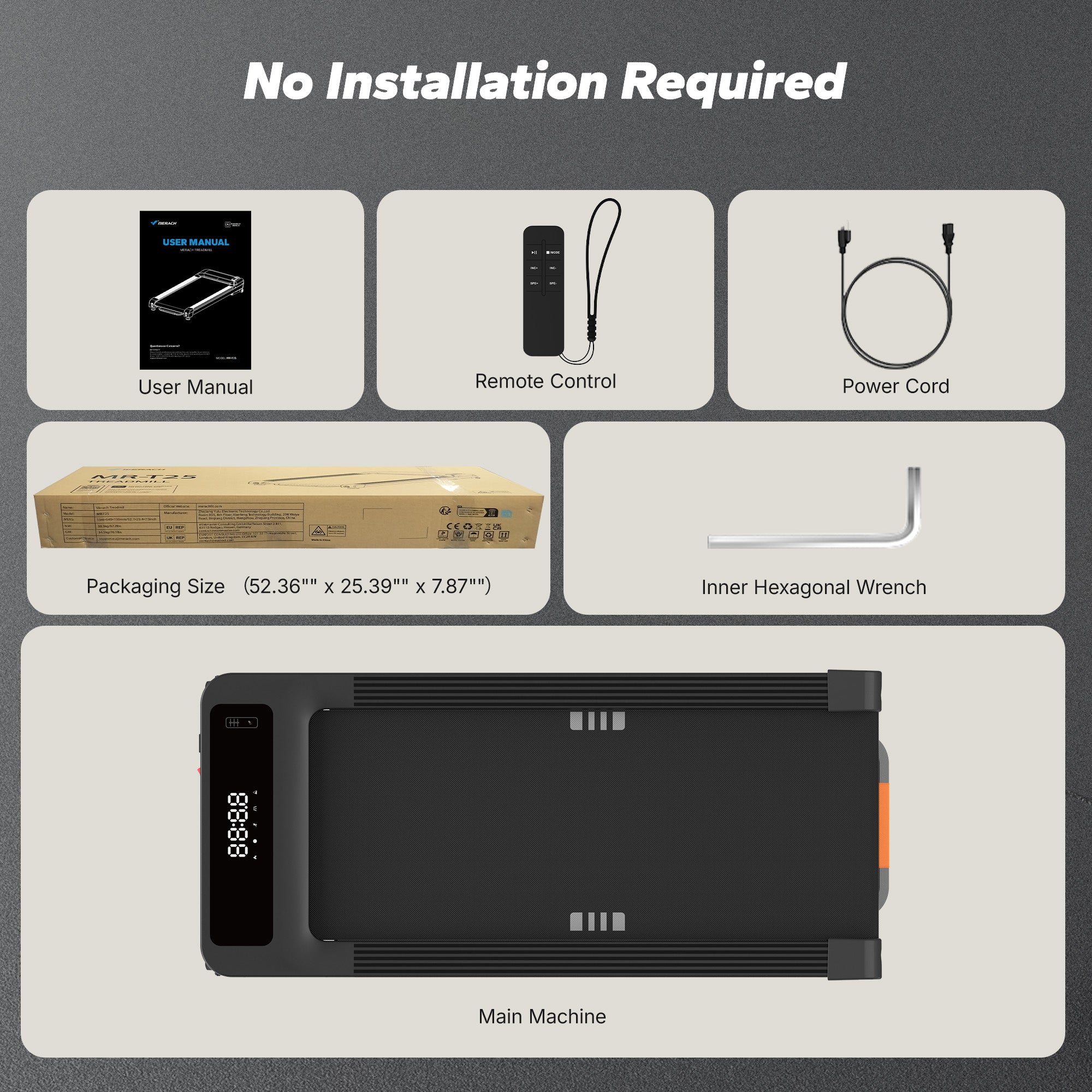 NovaWalk W50 TrekPad with 12% auto incline