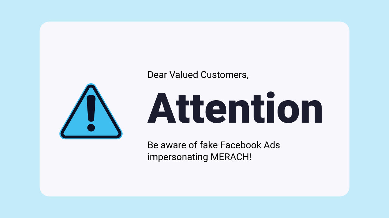 Attention: Beware of Fake Facebook Ads impersonating MERACH