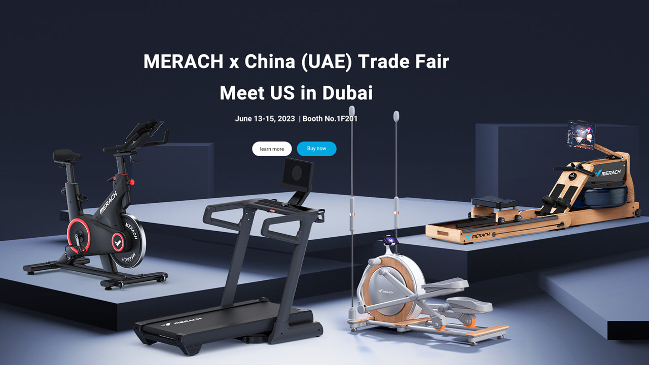 MERACH Brings Cutting-Edge Fitness Products to the China (UAE) Trade Fair