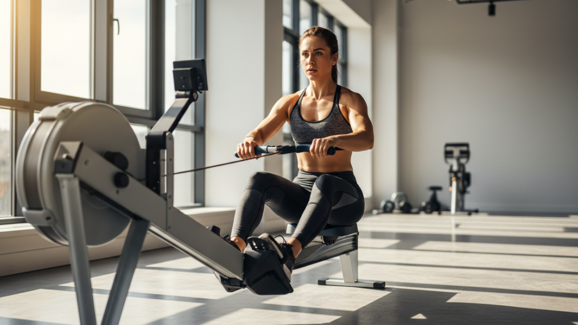 20 minute rowing workout at home