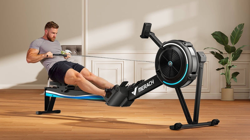 Rower Including 10 Benefits of Rowing for Full-Body Fitness (Muscles, Calories & Cardio)