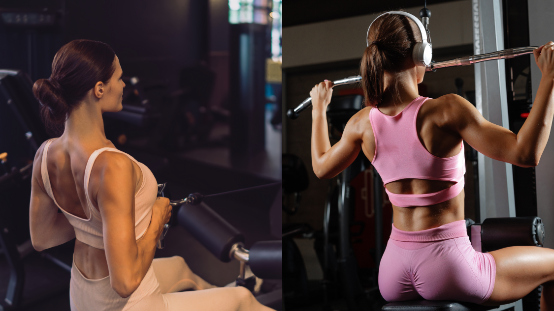 cable row vs lat pulldown