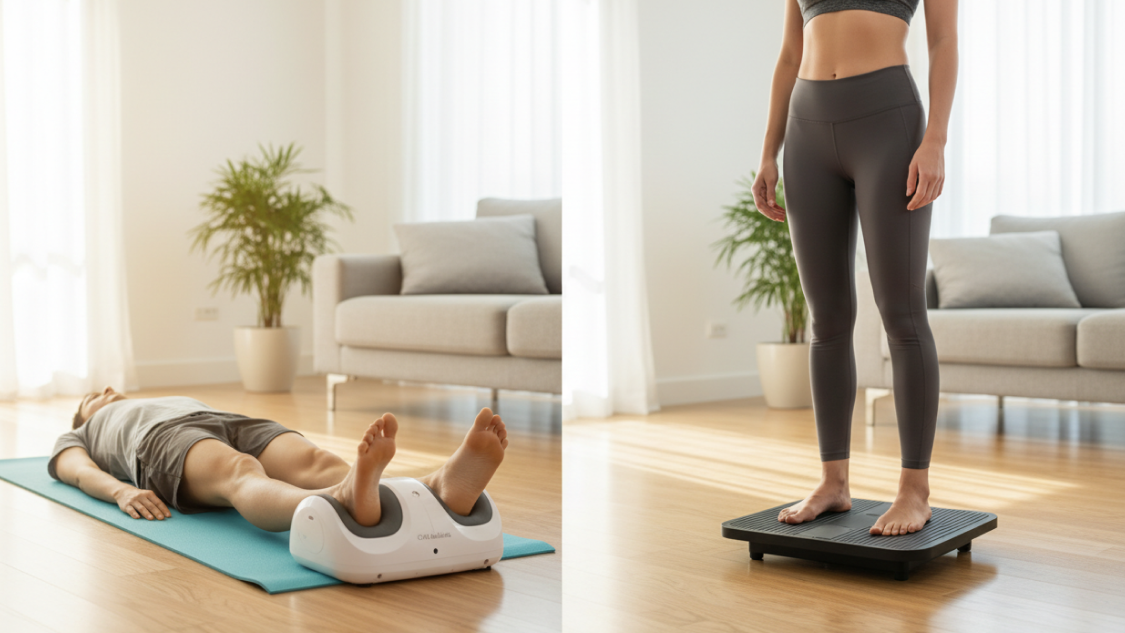 chi Machine vs. vibration plate