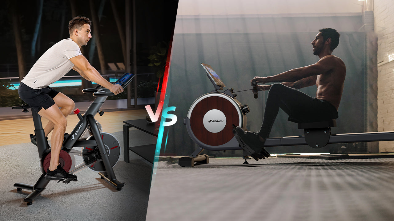 Rowing machine vs cycling: Which is best aerobic exercise