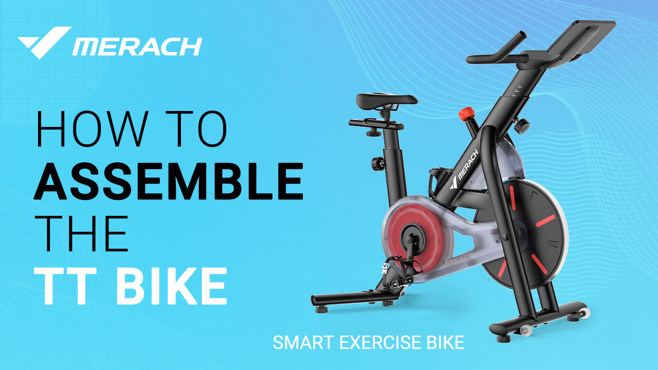 Merach TT Smart Magnetic Exercise bike Assembly Guide