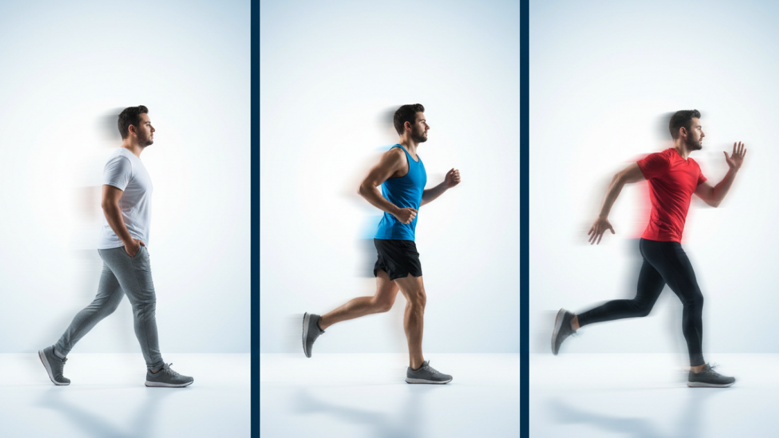 walking vs jogging vs running for weight loss