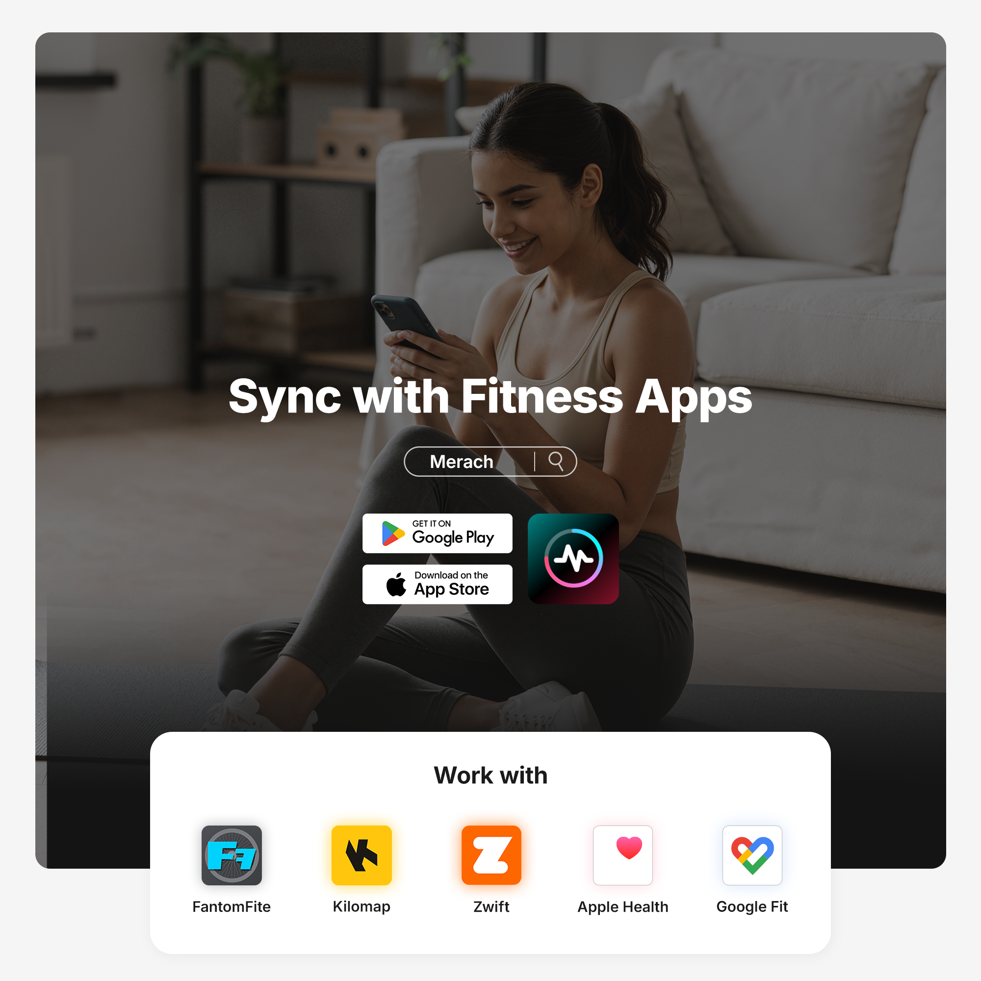 S26 Magnetic Exercise Bike with Dumbbell Rack