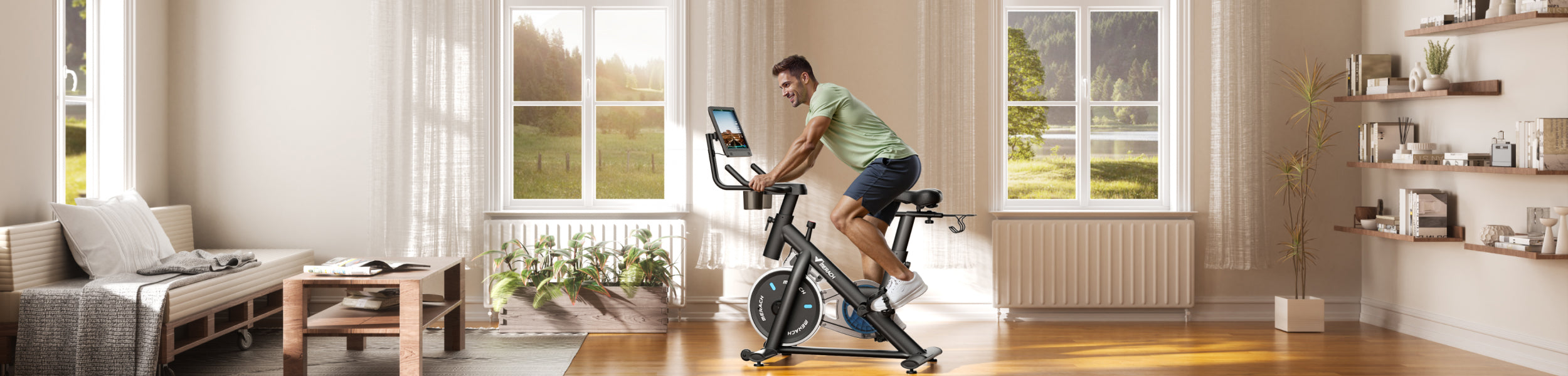 Exercise Bikes for Home | Electric Exercise Bike | Merach