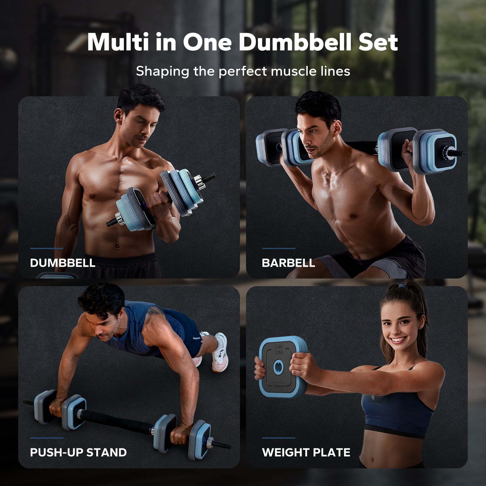 Adjustable Dumbbell Set