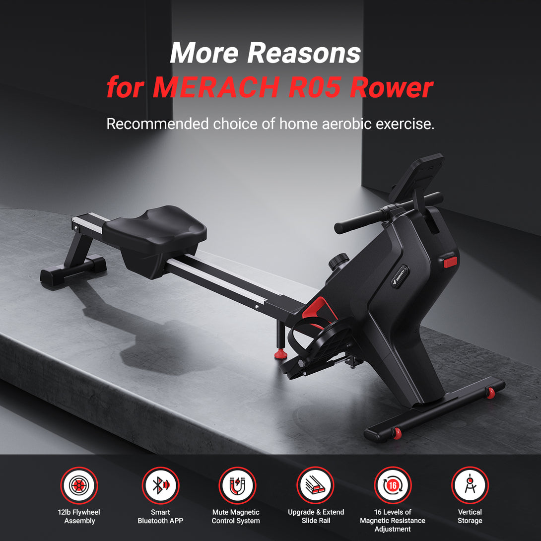 R05 Magnetic Rowing Machine