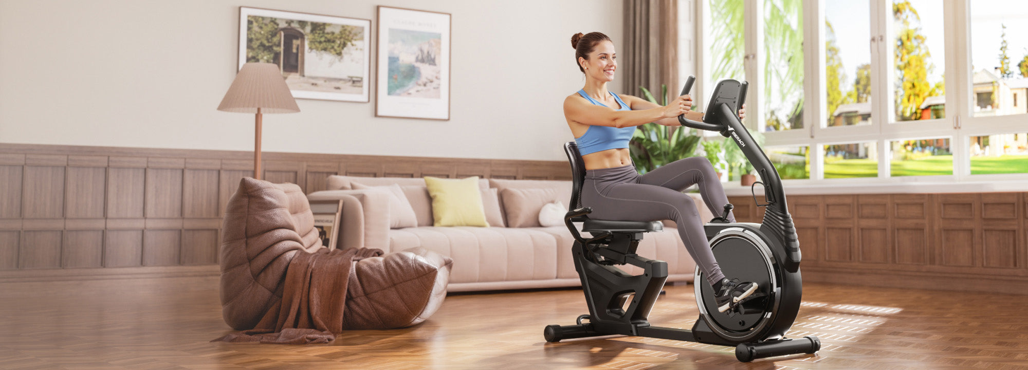 Gym Recumbent Stationary Exercise Bike Home Recumbent Exercise