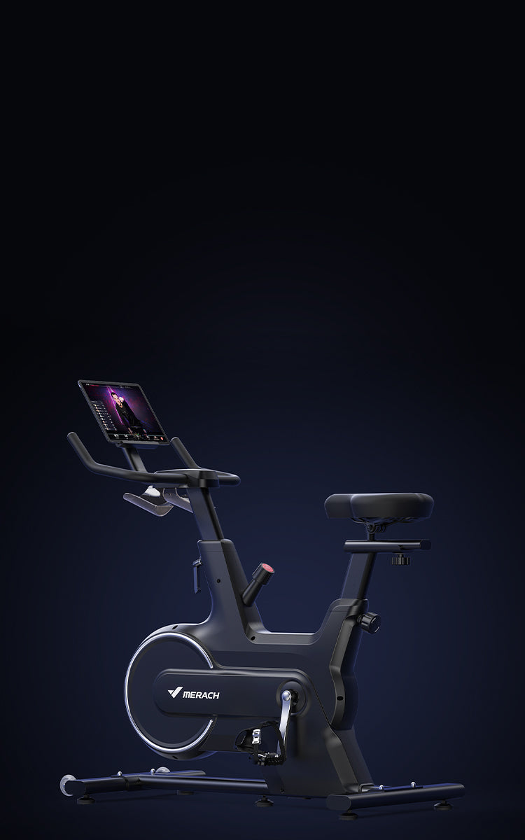 MERACH CC All Rounded Exercise Bike Provides A Safer Quieter Ride