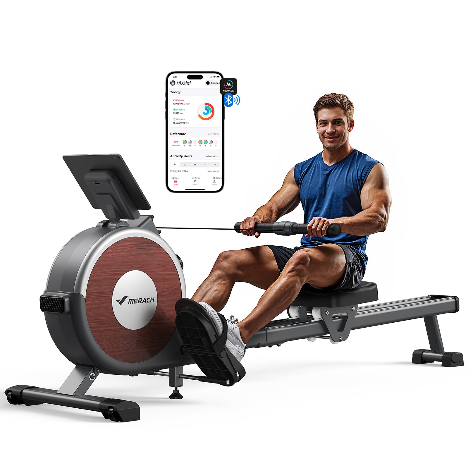 Q1S Manual Resistance Rower