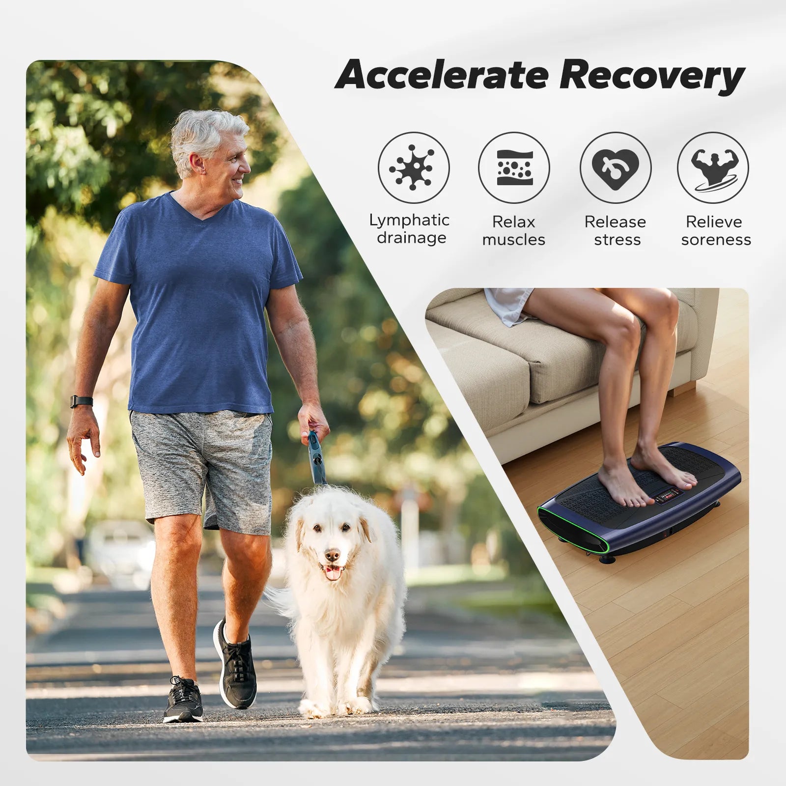 4D Vibration Plate for Lymphatic Drainage