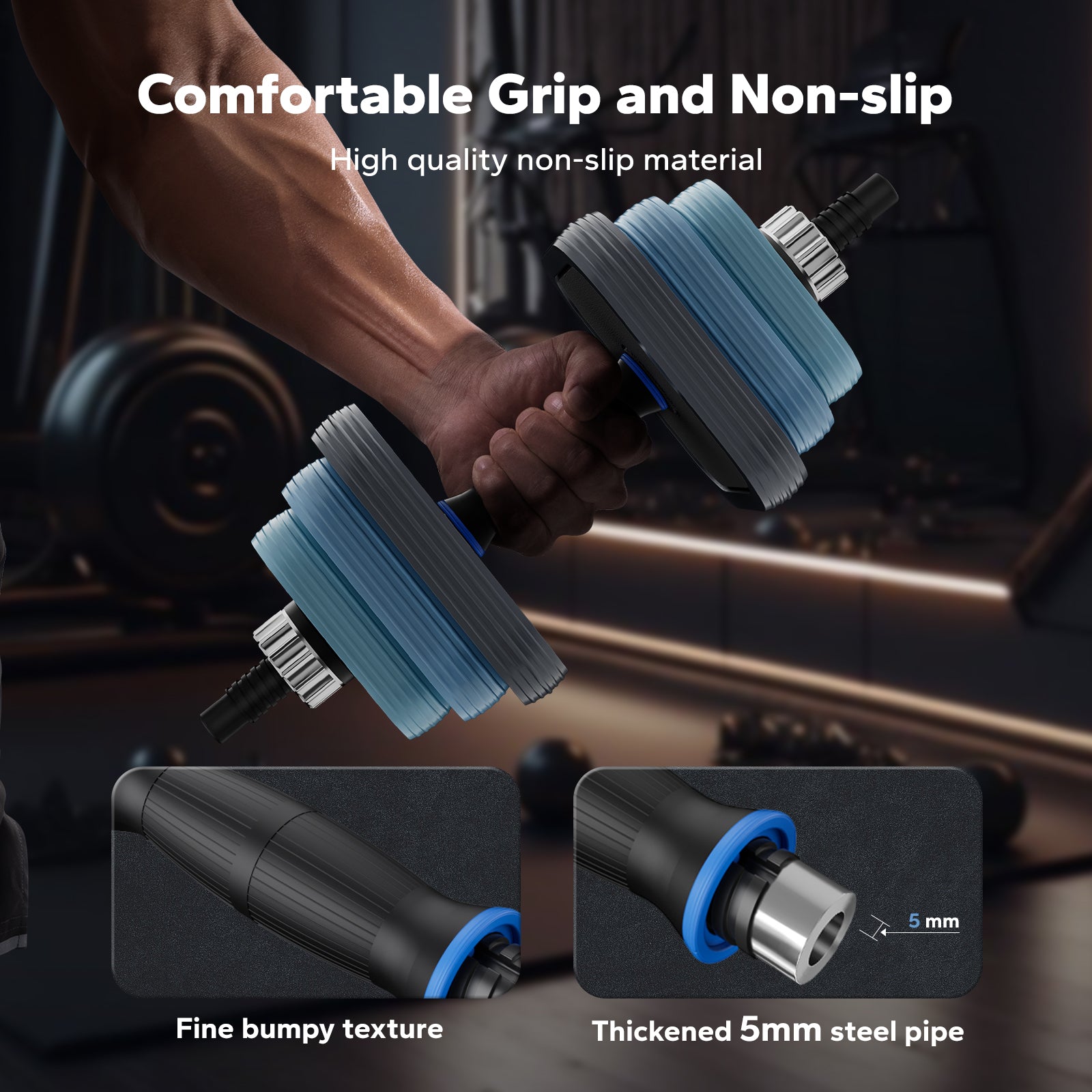 MERACH 3IN1 ダンベル Amazon | MERACH ダンベル 可変式ダンベル 2-24kg 3in1 バーベル