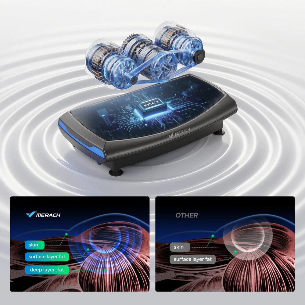 High-intensity vibration plate